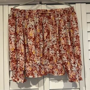 Medium Cynthia Rowley off the shoulder blouse